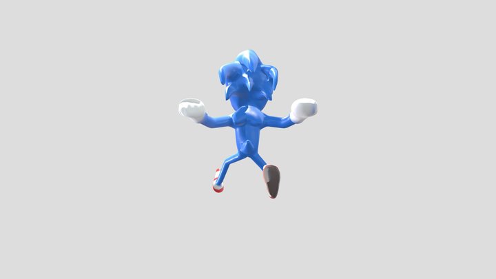 movie sonic 3D Model