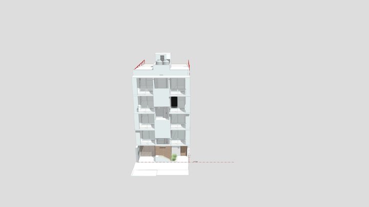 EDIFICIO Juan-B-Justo 3D Model