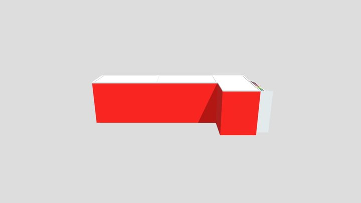 Rak Minimarket 3D Model