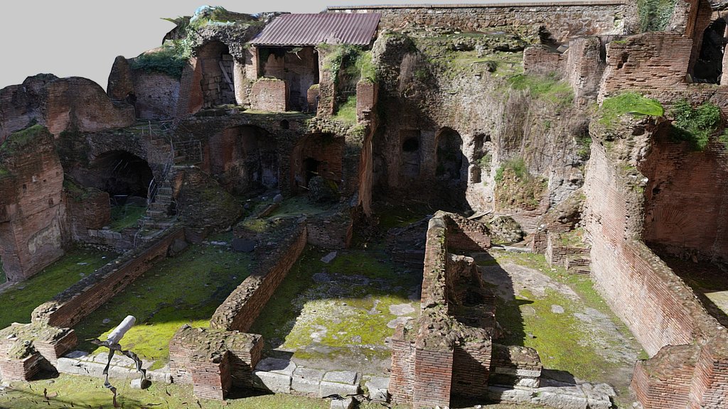 Mercati Di Traiano Ruins