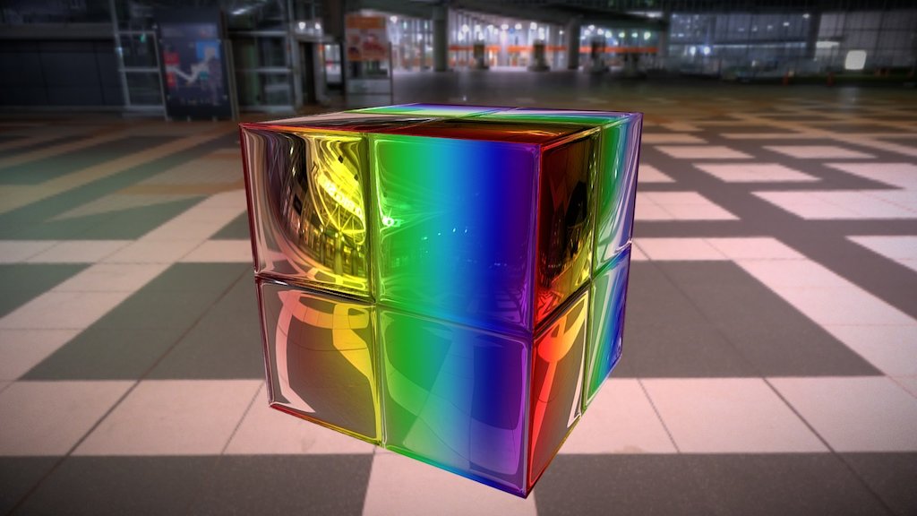 Cube - 3D model by ttakeishi [00790fa] - Sketchfab