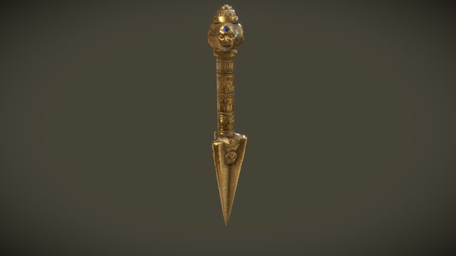 Sacrificial Dagger 3D Model