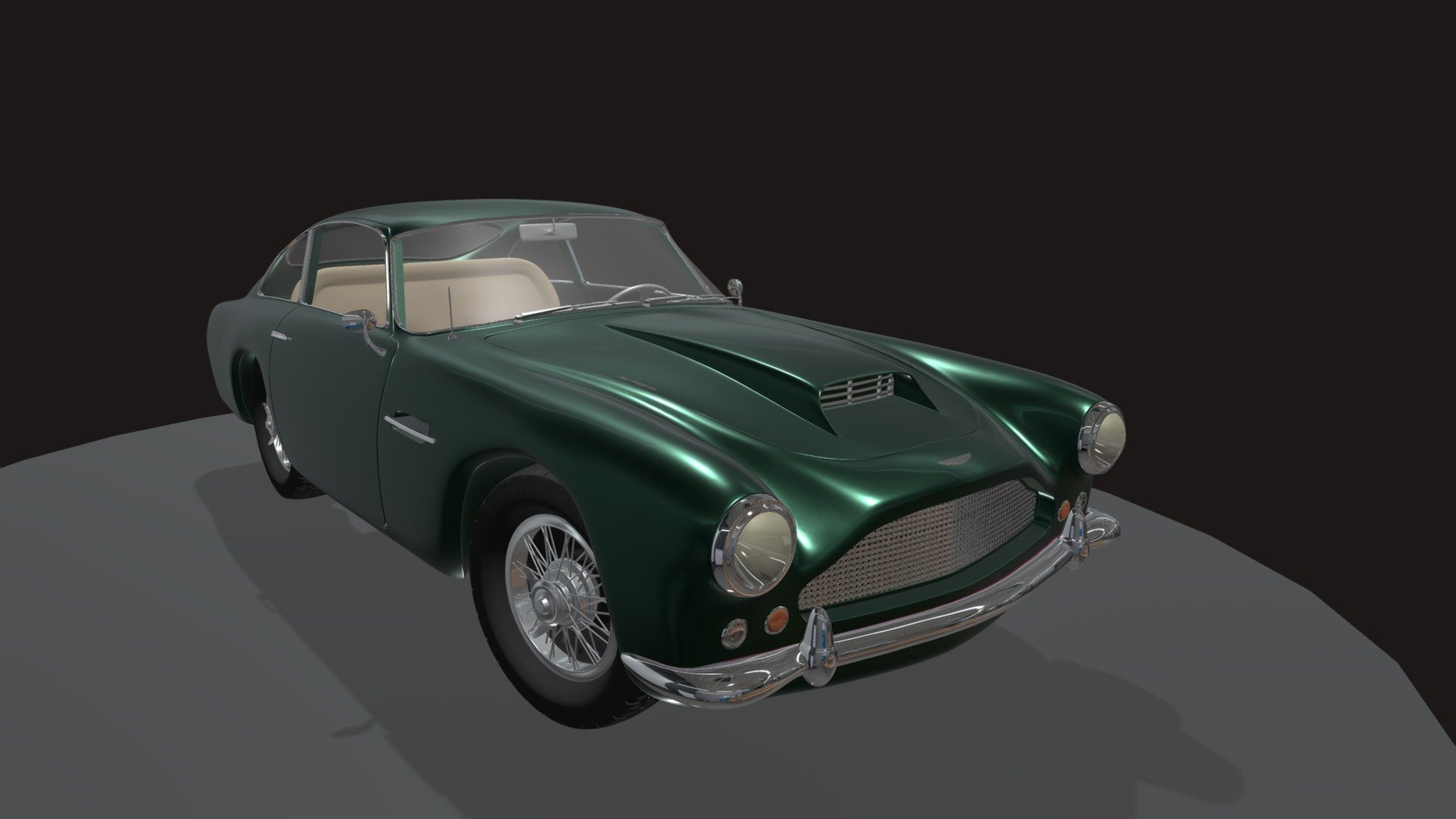 Aston Martin DB4 1961 - Download Free 3D model by Kristina_de_Vries ...