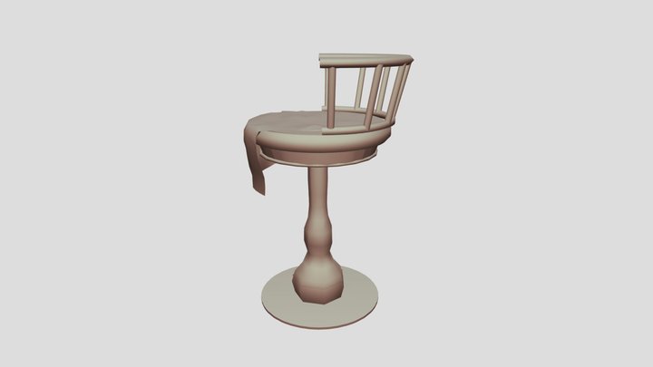 Chair Vintage 3D Model