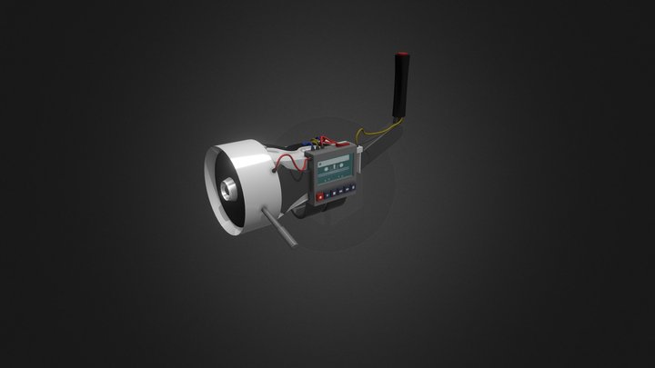 Bass Cannon 3D Model