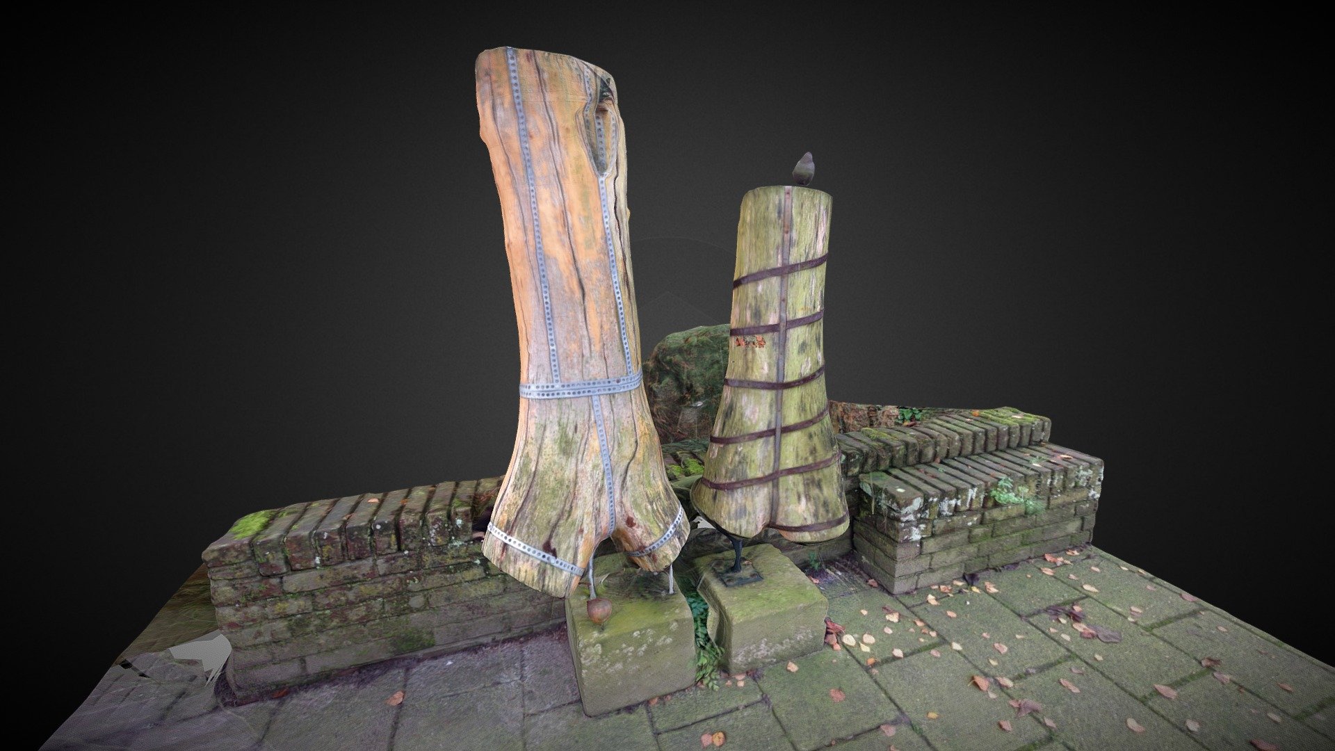 Wooden Statues #3DST27
