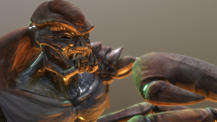 Kela em andamento 3D Model