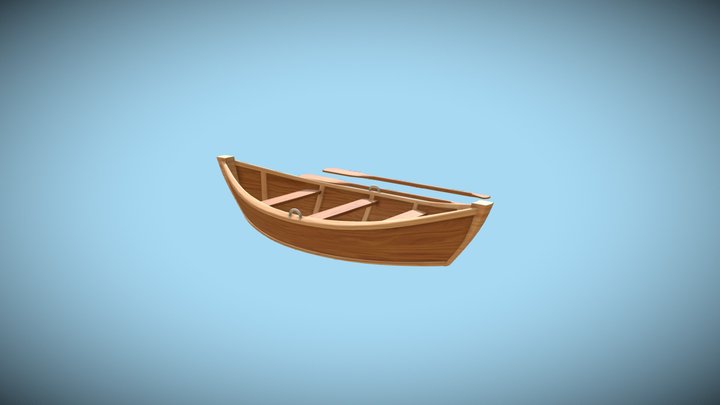 Cartoonboat 3D Model