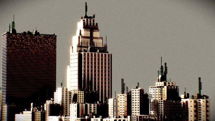 City buildings pack 3D Model