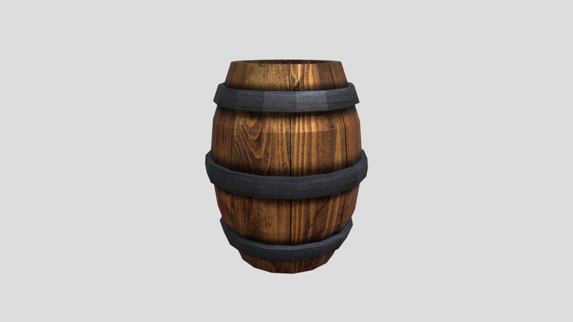 Barrel - Download Free 3D model by Vinertery [007d3e4] - Sketchfab