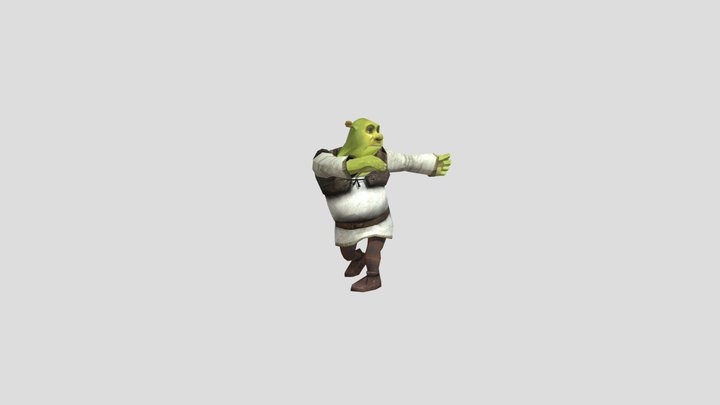 A Dança do Shrek 3D Model