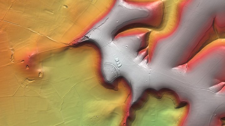 White Sheet Hill, Stourton, WIltshire 3D Model