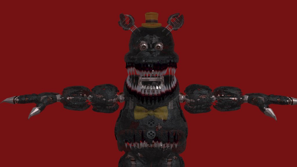 FNAF-4 - A 3D model collection by Foxcloud33 - Sketchfab