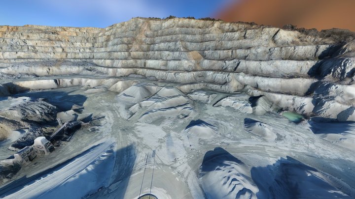 Quarry Želešice - drone photogrammetry survey 3D Model