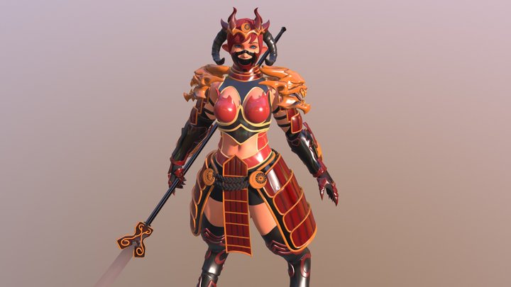 warrior fauno 3D Model