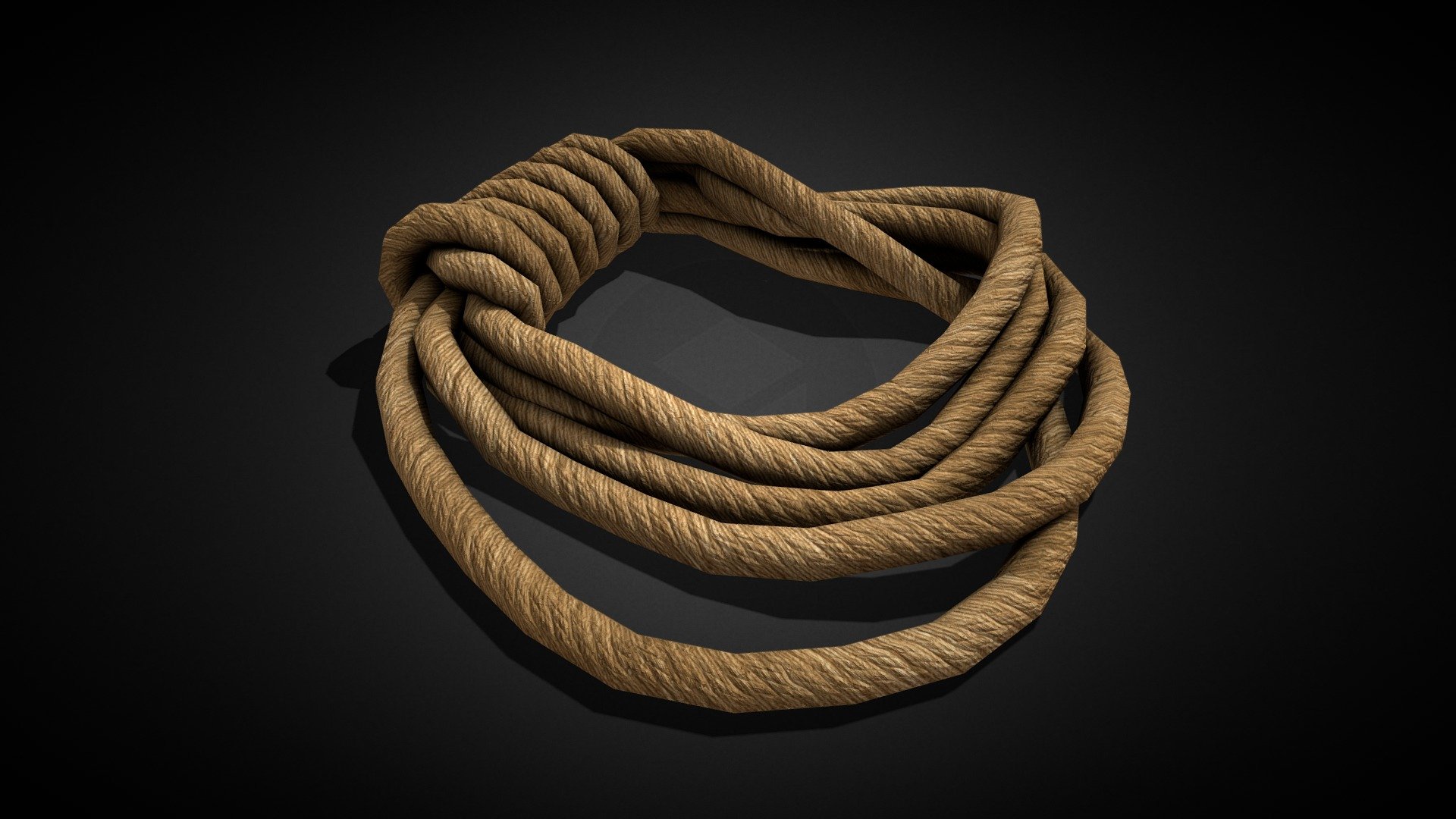 Rope - 3D model by OneEmmet (@Excelsior.Rakibul) [007fde4] - Sketchfab