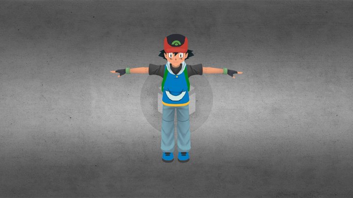 ash-ketchum 3D Model