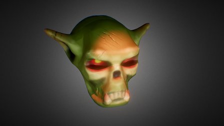 Odd Skull_01 3D Model