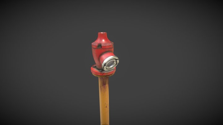 FireHydrant 3D Model