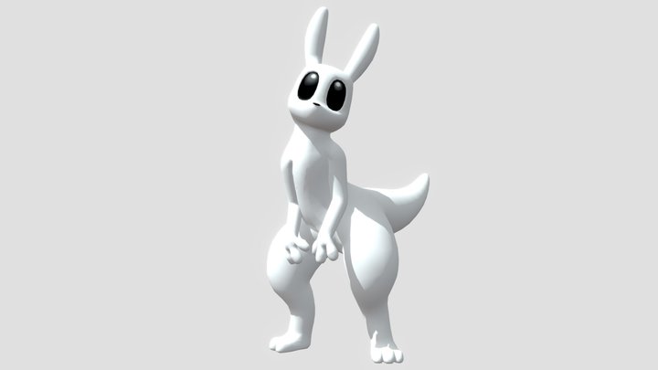Slugcat 3D Model