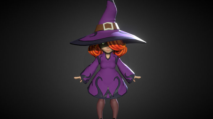 Witch Complete 3D Model