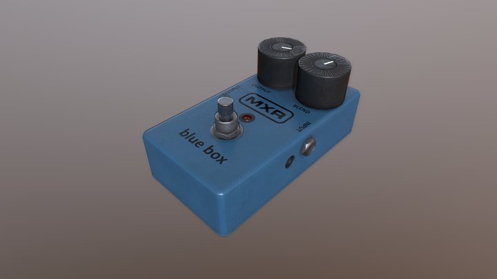 MXR blue box 3D Model