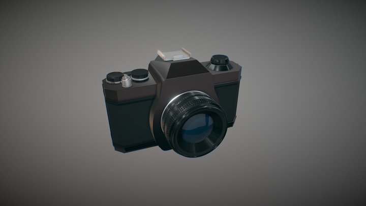 Camera_Pentax_K1000 3D Model
