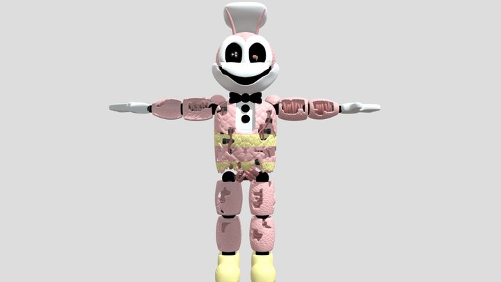 Withered Jolly 3D Model