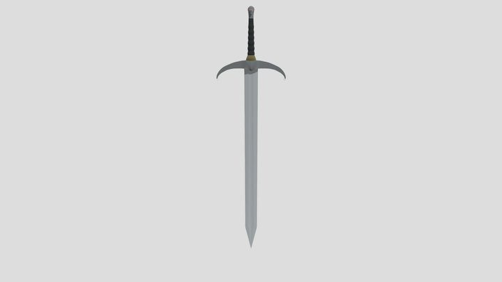 LongClaw Sword (Jon snow's sword) 3D Model