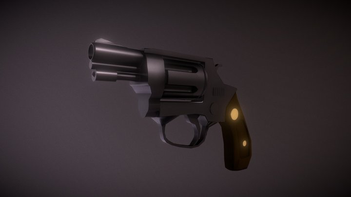 38 Special Revolver (Animation) 3D Model