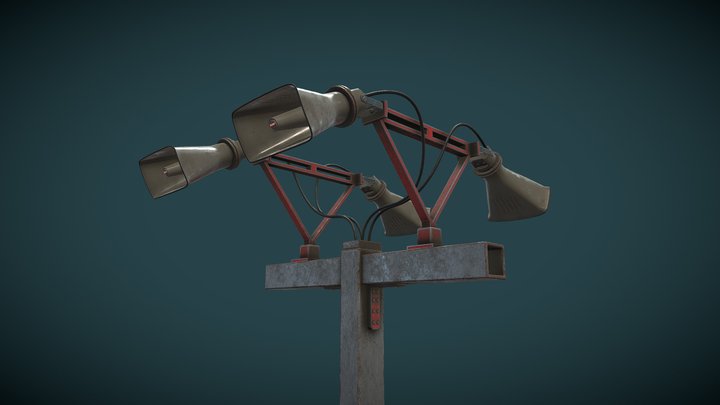 Horn_ Speaker_30_MB – Modelo 3D gratuito STL