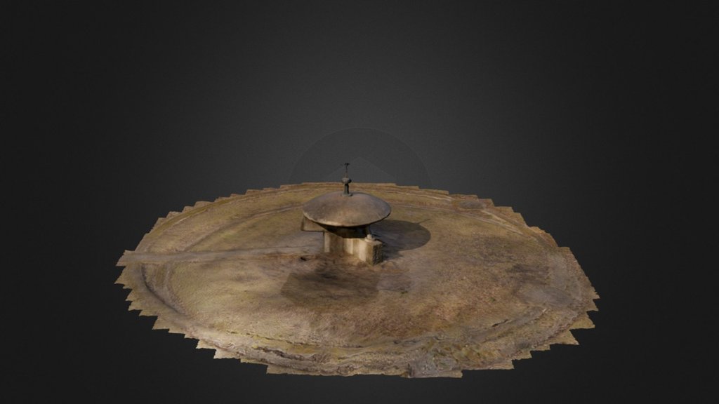 UFO monument in Sibirien Ängelholm