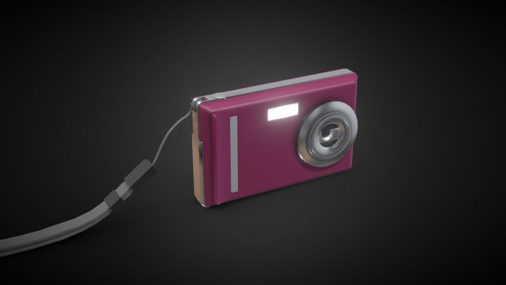 Sony Compact Digital Camera 3D Model 3D Model
