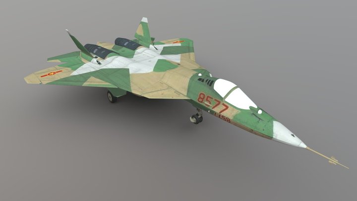 Vietnam People Air Forces - SU-57 – Kostenloses 3D-Modell STL