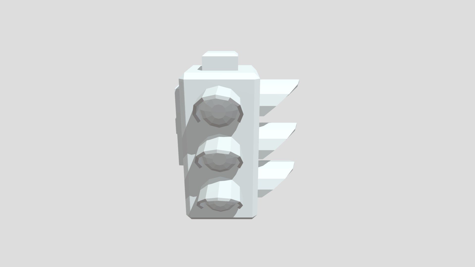 Traffic light from Poly by Google