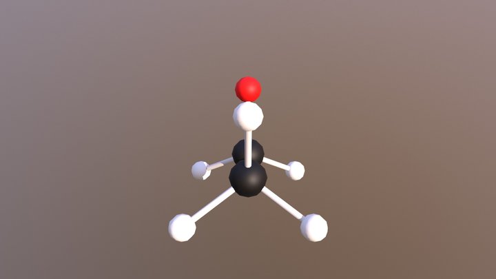 Etanol 3D Model
