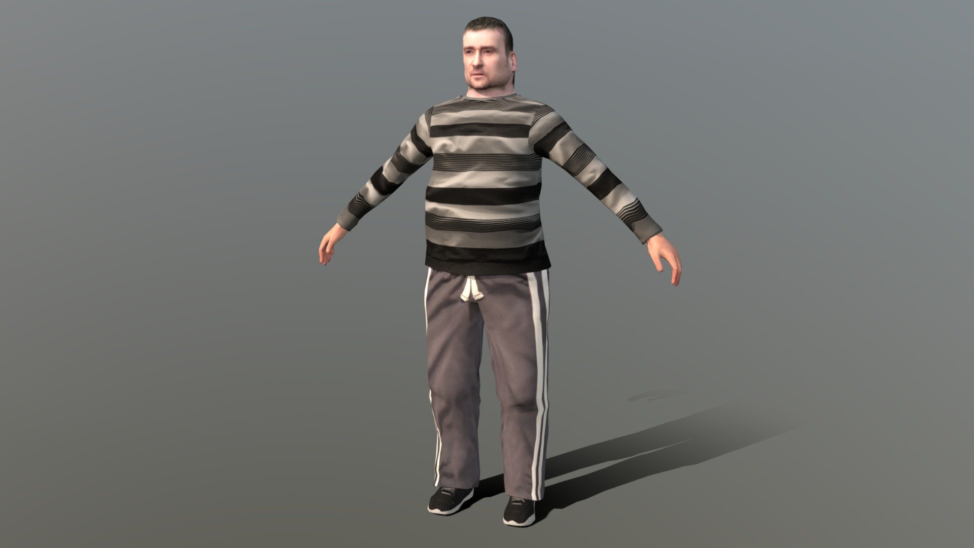 Male LowPoly (Rigged) - #7 - Buy Royalty Free 3D model by Aglobex ...