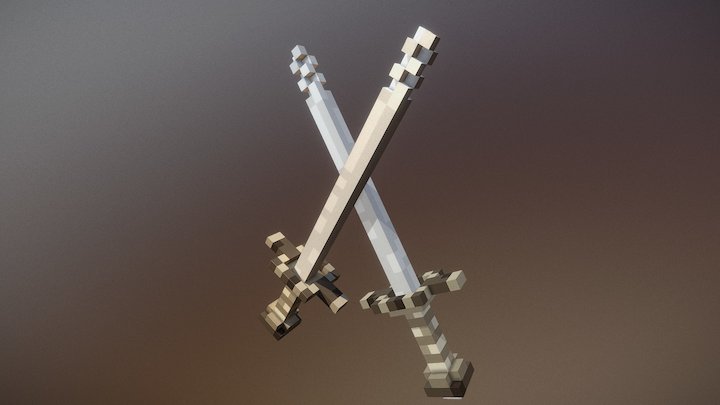 voxel two swords