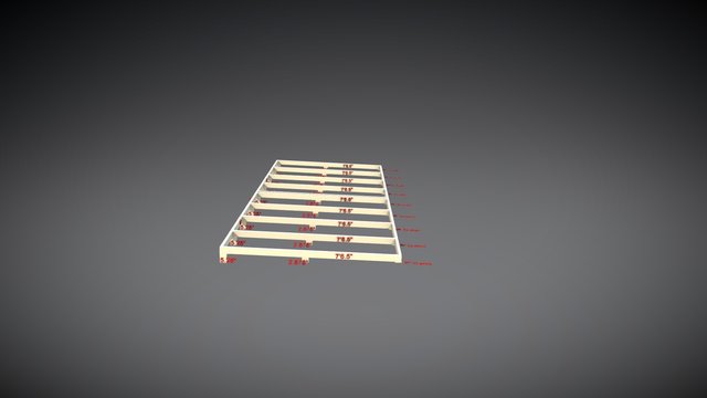 BPv3 specs floor 2x4 3D Model