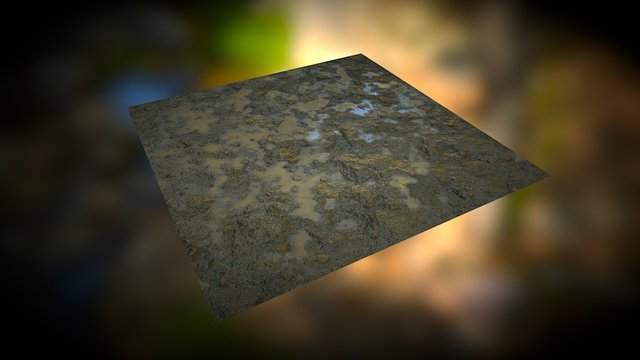 Wet Mud 3D Model