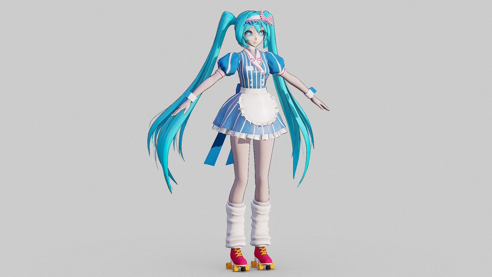 Miku Mersmerizer TDA. - Download Free 3D model by 雨宮レン (@oscar3dmodel