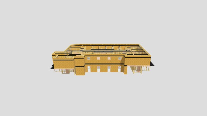 3D House View 3D Model