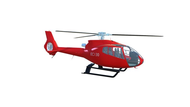 Eurocopter EC130 3D Model