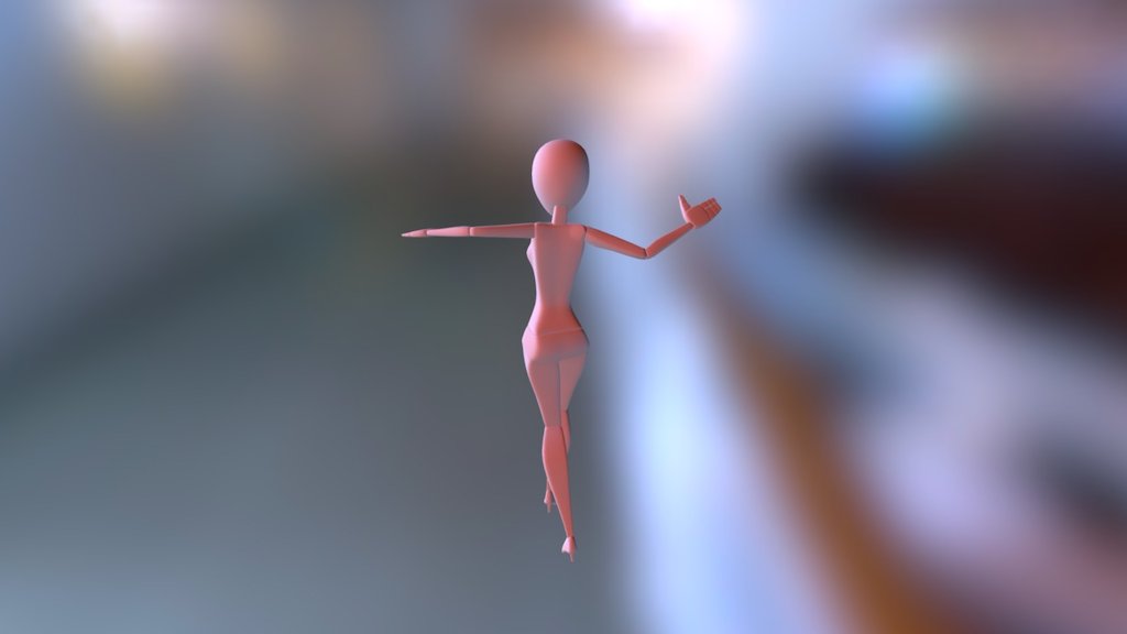 Walk on the single plank bridge — Sketchfab embed 3D viewer