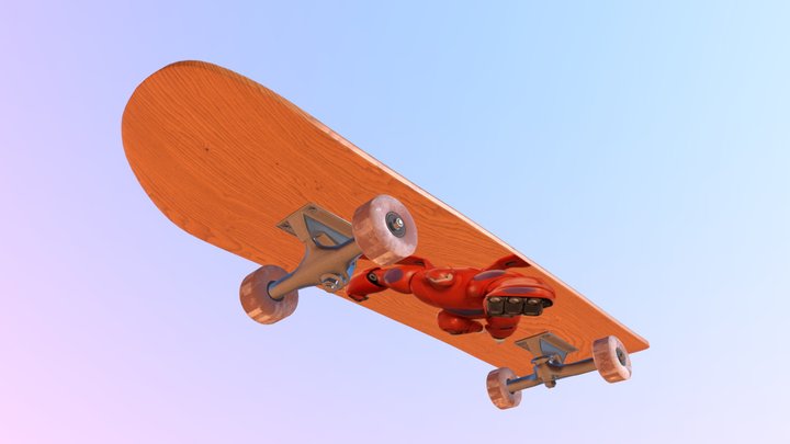 Skate 3D Model