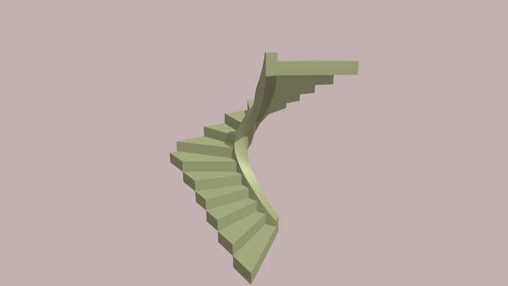 Escalier_faviere_01 3D Model