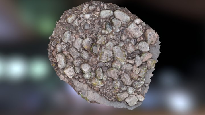 Iron age grave at Alsike, Sweden 3D Model