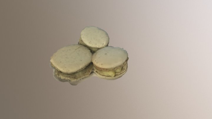 Macarons 3D Model