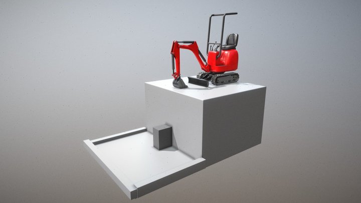 Bagger 3D models - Sketchfab