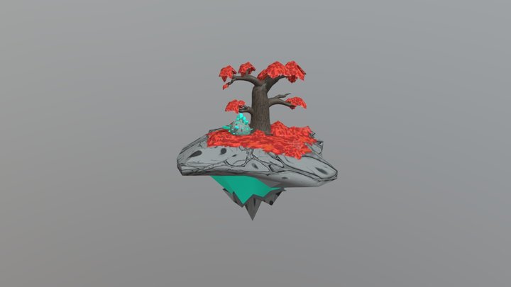 Tree/Rock Texture/Model Class Project 3D Model
